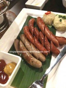 assorted sausages