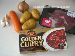 japanese curry rice ingredients