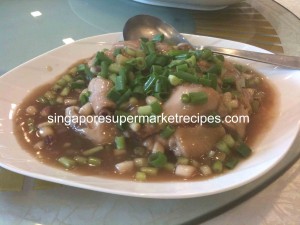 Canton Recipe House Spring Onions Chicken