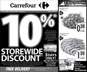 Carrefour  supermarket promotions