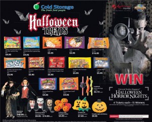 Cold Storage Halloween Treats Supermarket Promotions pics