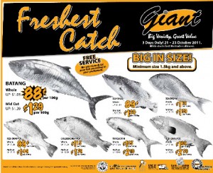Giant Weekly Promotion - Fish