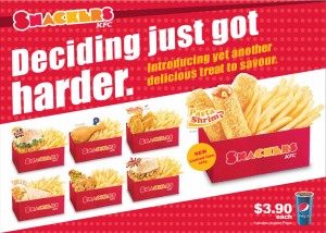 KFC Snackers Promotions
