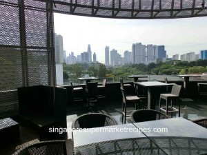 Wangz Hotel Roof Top Lounge Scenery