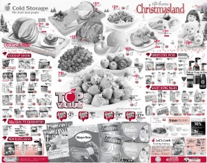 Cold Storage  Supermarket Weekly Promotion Christmasland