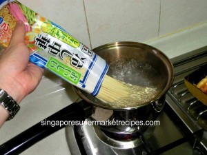 Daiso Cold Noodles Boil in Hot Water