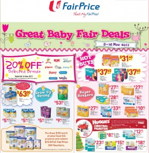FairPrice Great Baby Fair Deals