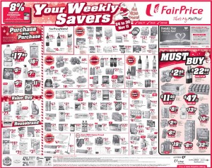 Fairprice weekly promotions