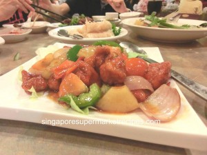 chin lee teo chew restaurant sweet & sour pork