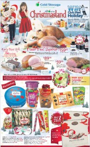 cold storage christmasland  supermarket promotions