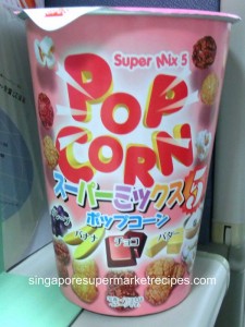 super mix pop corn