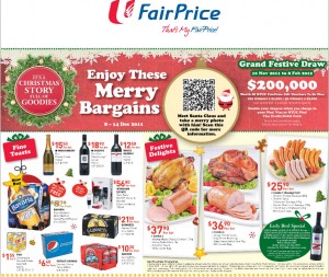 fairprice christmas promotions