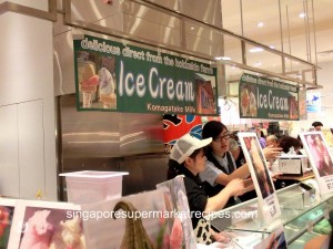 hokkaido fair 2012 takashimaya ice cream