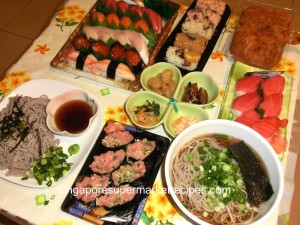 Japanese New Year Feast