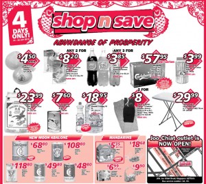 Shop n Save Chinese New Year  Supermarket Promotions