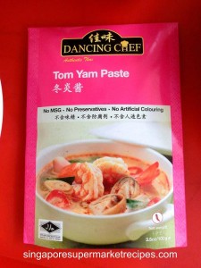 dancing chef tom yum soup