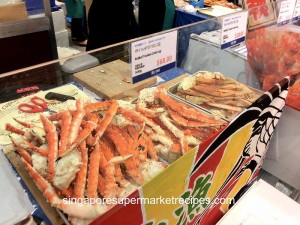 Hokkaido Fair 2012 Isetan crab leg