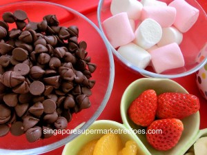simple & quick chocolate fondue recipes