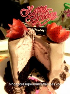 Baskin Robbins Valentine's Day Ice Cream Cake