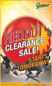 giant red dot clearance supermarket promotions