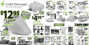 cold storage supermarket promotions 