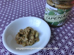 Waitrose Tapenade Green Olive Spread