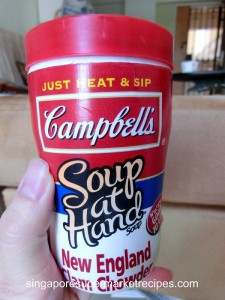Campbell's Soup at Hand Clam Chowder