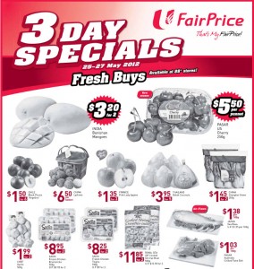 Fairprice 3 Days Supermarket Promotions 