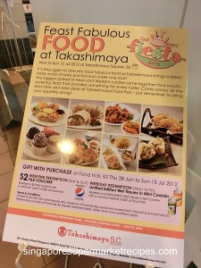 Takashimaya Food Fest 2012