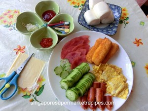 Sakura Mantou Sandwich Kids Recipes