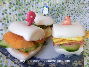 Sakura Mantou Sandwich Kids Recipes