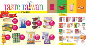 Fairprice Tast of Taiwan Supermarket Promotions 