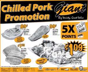 Giant Chilled Pork Supermarket Promotions