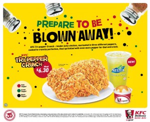 KFC TriPepper Crunch Meal
