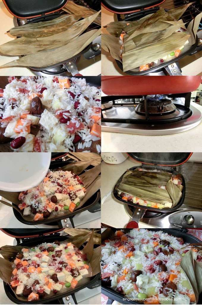 Quick & Simple Happycall Colorful glutinous rice recipes