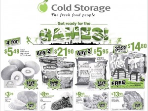 Cold Storage Games Supermarket Promotions