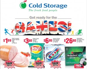 Cold storage olympics supermarket promotions