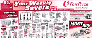 Fairprice weekly Supermarket Promotions 
