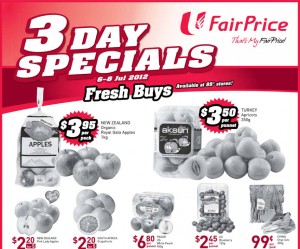 fairprice 3 days supermarket promotions