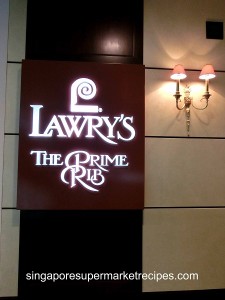 Lawry's the prime ribs Hi Tea reviews
