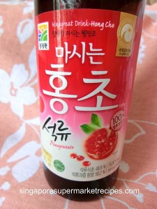 Korean Daesang Red Vinegar Drink