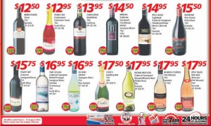 Shop n save wine supermarket promotions
