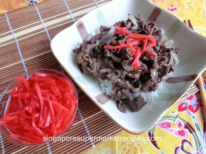 quick and simple japanese beef bowl recipe