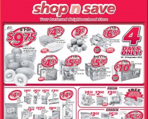 Shop n save Supermarket Promotions