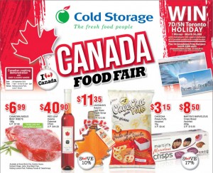 cold storage canadian supermarket promotions