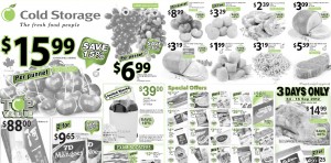 cold storage weekly supemarket promotions