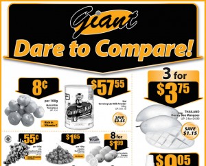 giant dare to compair supermarket promotions 