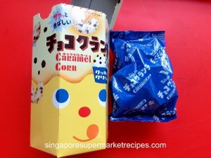 Daiso Cookies & Cream Caramel Corn