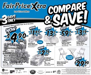 Fairprice Xtra supermarket promotions