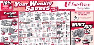 Fairprice weekly Supermarket Promotions 